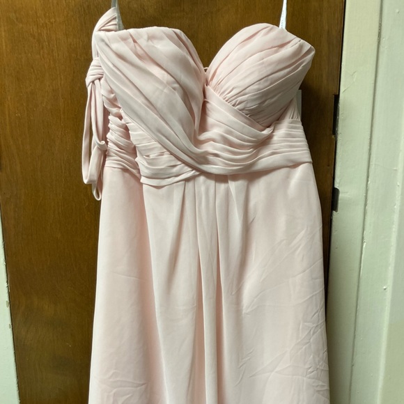 Pale pink BRAND NEW Bill Levkoff short prom dress - Picture 2 of 5